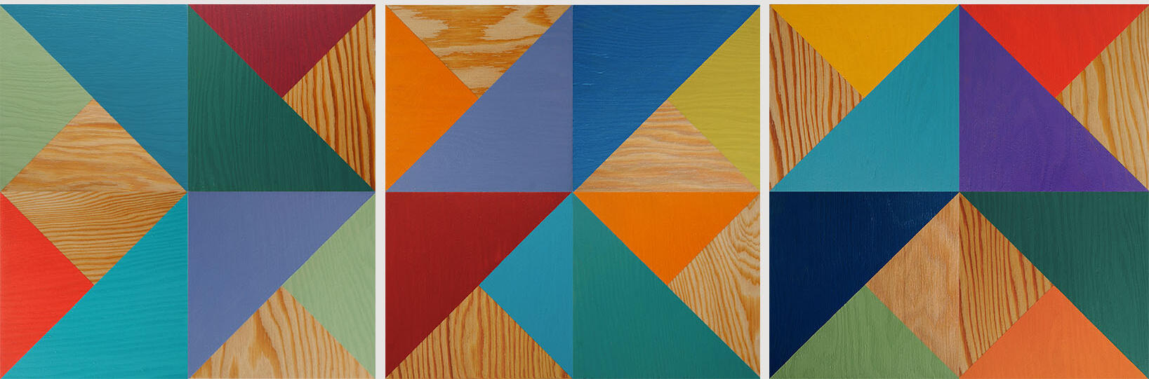Beabarcas - SoDe + Rob de Matt decorazione a mano su mattonelle di legno wooden tiles