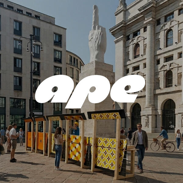 Beabarcas x Ape in Piazza