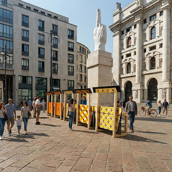 Beabarcas - Ape in Piazza